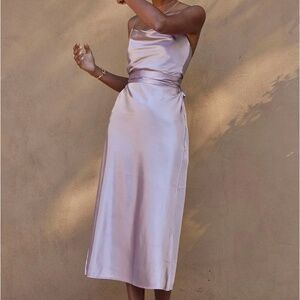 Satin Bridesmaids dress